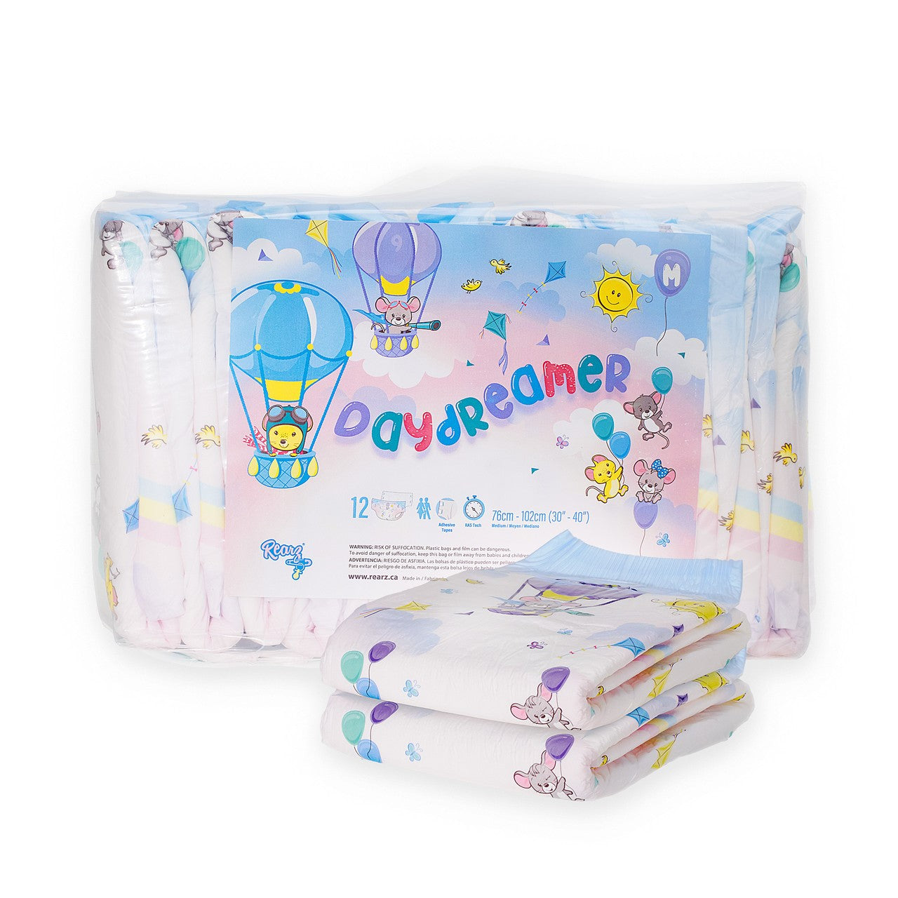 Rearz MEGA Disposable Diaper: Daydreamer