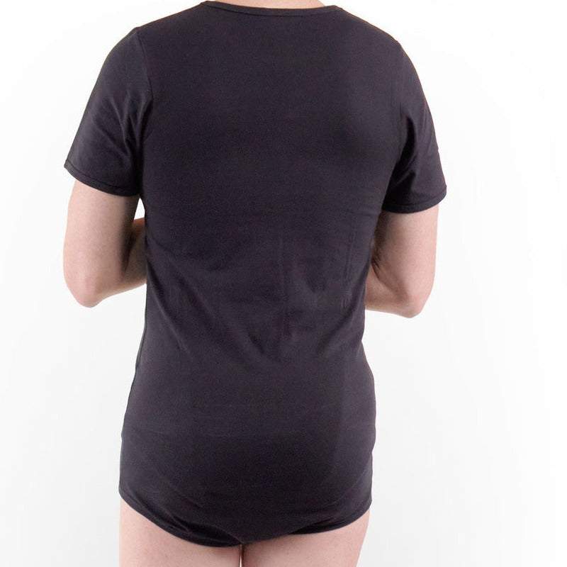 Adult Bodysuit Onesie: Inky Black