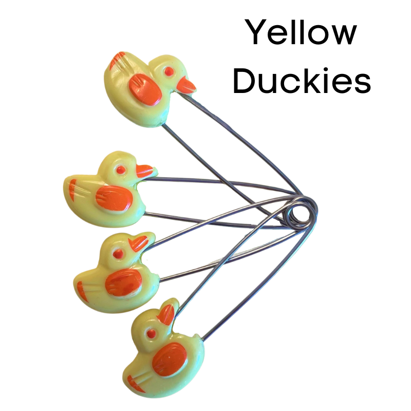 3-inch Diaper Pins: Ducks – Protex