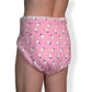 Pink Sheep Adult Bulky Nighttime Cloth Diaper (Velcro tabs)