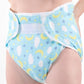 Blue Clouds Adult Bulky Nighttime Cloth Diaper (Velcro tabs)