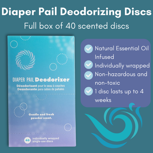 Diaper Pail Deodorizing Discs - Full Box
