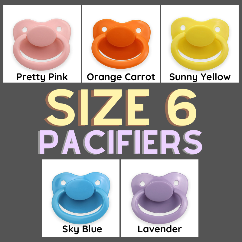 Adult Oral Soother Size 6 Pacifier Protex