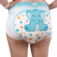 Rearz High-Capacity Disposable Diaper: Critter Caboose Print
