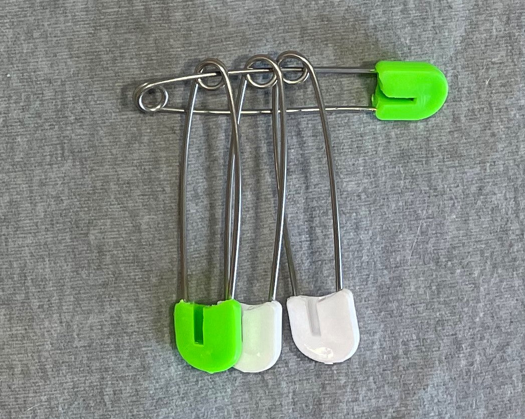 3-Inch Jumbo Diaper Pins