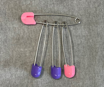 3-Inch Jumbo Diaper Pins