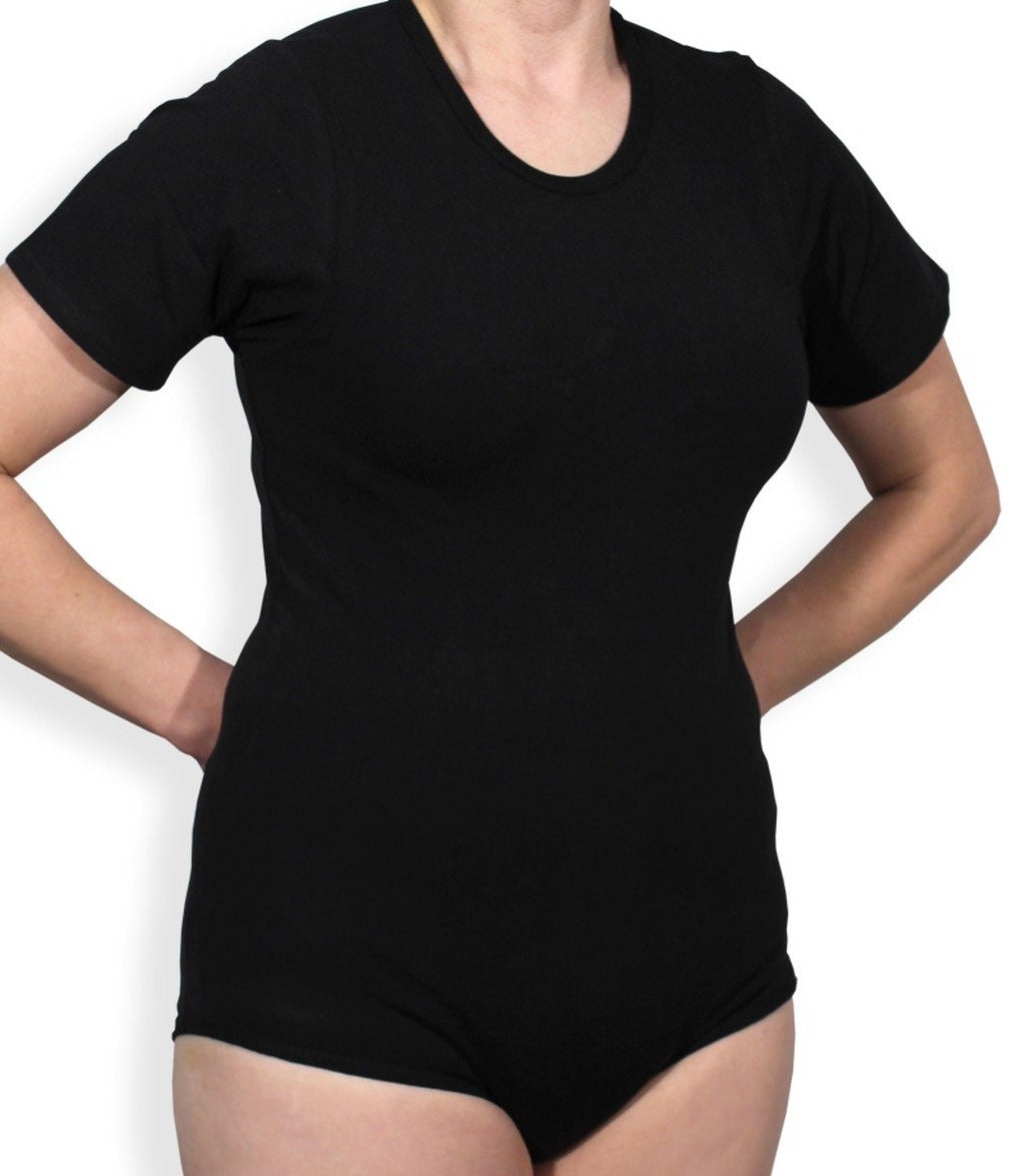 Adult Bodysuit Onesie: Inky Black