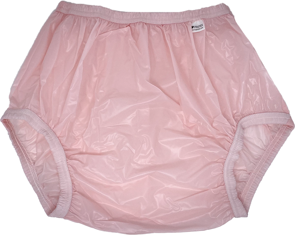 PVC Adult Baby Filled Incontinence Diaper Pants Rubber Pants Clear