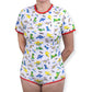 Adult Onesie Bodysuit: Dinosaur Print